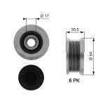 GATES OAP7073 DriveAlign&reg; Sistem roata libera, generator
