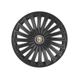 Set 4 capace roti Joy Negru R14 Compatibil Cu Alfa Romeo