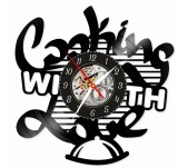 COOKING WITH LOVE-ceas de perete