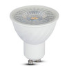 Bec spot led gu10 6.5w 4000k alb neutru, cip samsung, Oem