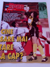 Revista fotbal-&amp;quot;PRO SPORT&amp;quot; 10.03.-16.03.1999 (contine poster O. SABAU-Rapid) foto