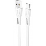 Cablu Date si Incarcare USB la USB Type-C HOCO X40 Noah, 1 m, Alb