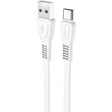 Cablu Date si Incarcare USB la USB Type-C HOCO X40 Noah, 1 m, Alb