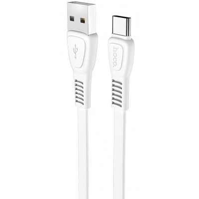 Cablu Date si Incarcare USB la USB Type-C HOCO X40 Noah, 1 m, Alb foto