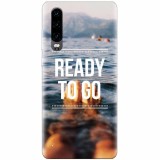 Husa silicon pentru Huawei P30, Ready To Go Swimming