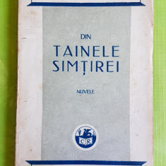 E37-Carte veche romana-Din Tainele Simtirei-Emilia Tailler-Nuvele-interbelica.