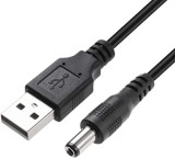 Cablu alimentare USB 5V la mufa jack 5.5x2.1mm, Active