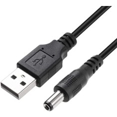 Cablu alimentare USB 5V la mufa jack 5.5x2.1mm, Active