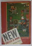 NEW ENGLISH AT WORK di GIORGIO MILESI , TEXT IN ITALIANA SI ENGLEZA , 1989