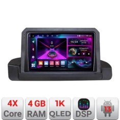 Navigatie BMW Seria 3 E90 fara ecran de fabrica 4+64 InCell Display 1K Android Waze USB Navigatie Internet Youtube Radio Kit-e90+EDT CarStore Technolo