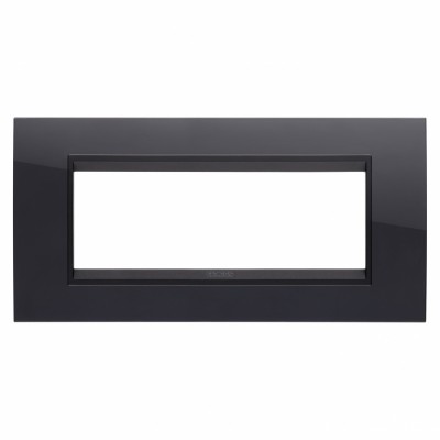 Rama Ornament 6M LUX Gewiss Chorus monocrom negru GW16206YN foto