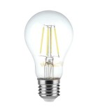 Bec E27 A60 CU FILAMENT DIMABIL LED 8W 700lm 3000K alb cald V-tac SKU-212815, Vtac