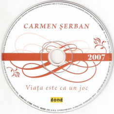 CD Carmen Șerban ‎– Viața Este Ca Un Joc, original, fără coperți