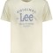 Lee Tricou barbati, cu imprimeu cu text, Regular fit, Maro deschis (Marime: L)