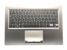 Carcasa superioara palmrest cu tastatura iluminata laptop Asus Zenbook ux302l foto