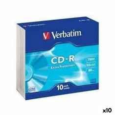 CD-R Verbatim Extra Protection 700 MB 52x 10 Piese (10 Unități)