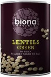 Linte Verde in Suc Propriu Bio Biona 400gr Cod: 5032722302235