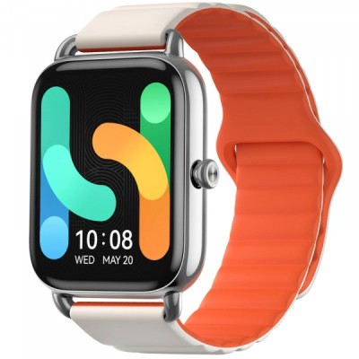Smartwatch Haylou RS4 Plus LS11, Curea Magnetica, Argintiu foto
