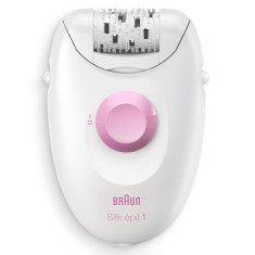 Epilator Braun Silk-&eacute;pil 1 1-000, Soft Lift, 20 pensete, 1 viteza, Alb