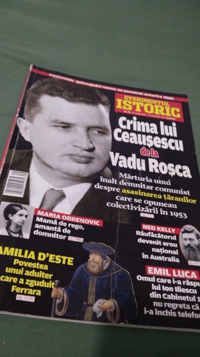 REVISTA EVENIMENTUL ISTORIC NR 79 /2024
