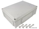Carcasă montare perete FIBOX EKPE 130 G, Policarbonat, IP67, Gri, 280x380x130mm