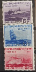 Romania 1936 - Expozitia Marinareasca MNH foto