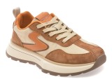Cumpara ieftin Pantofi sport GRYXX bej, 160723, din piele naturala