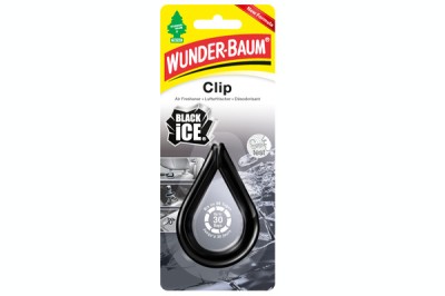 ODORIZANT AUTO CLIP WUNDER-BAUM BLACK ICE 78944 foto