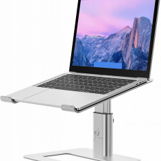 Stand multifunctional pentru laptop, fabricat din aluminiu, ergonomic si portabil, EJ PRODUCTS