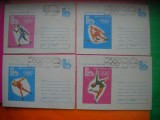 HOPCT PLIC LOT NR 21 -SET 6 PLICURI -OLIMPIADA DE IARNA LAKE PLACID 1980 - EXPO OMAGIALA -ROMANIA