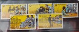 TS21 - Timbre serie DDR 1981 Mi 2583-87, Stampilat