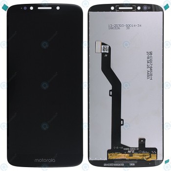 Motorola Moto E5 Modul display LCD + Digitizer gri flash foto