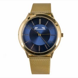 Ceas Dam? Matteo Ferari Gold/Blue Clasic foto
