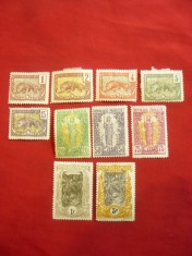 Set 3 serii mici 1901 ,1907 ,1922 -Congo -Fauna si Peisaje 17 val