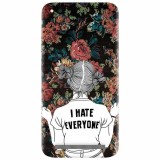 Husa silicon pentru Xiaomi Redmi 5A, I Hate Everyone