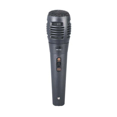 Microfon karaoke SM-338, cablu 1.5 m, Negru foto