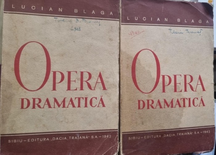 OPERA DRAMATICA - LUCIAN BLAGA VOL.I+II