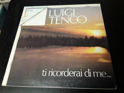 [Vinil] Luigi Tenco - Ti Ricorderai Di Me - album pe vinil foto