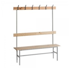 BANCA VESTIAR SIMPLA CU SPATAR L1500, 1500x360x1600 mm, EXTRA