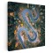 Tablou vedere aeriana drum serpuit verde 2002 Tablou canvas pe panza CU RAMA 40x40 cm