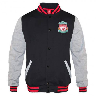 FC Liverpool geacă de bărbați Varsity black - M foto