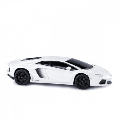 Masinuta cu telecomanda Rastar Lamborghini Aventador LP700 RC, Alb, 1:24