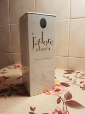 J?adore Absolu Dior 75 ml parfum femei foto