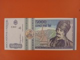 Bancnota 5000 lei 1992 - UNC ++++ serie mica
