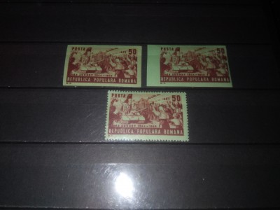 TIMBRE ROMANIA LP 256 1949 23 AUGUST foto