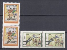 IRAK IRAQ 1999 CUPA MONDIALA DE FOTBAL - FRANTA 1998 PERECHE SERII MNH