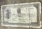 BNKRO001 Romania bancnota 500 lei 1942