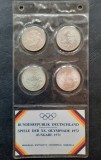 Colectie completa 4 x 10 DM &quot;Olimpiada 1972&quot;, RFG - A 3240, Europa