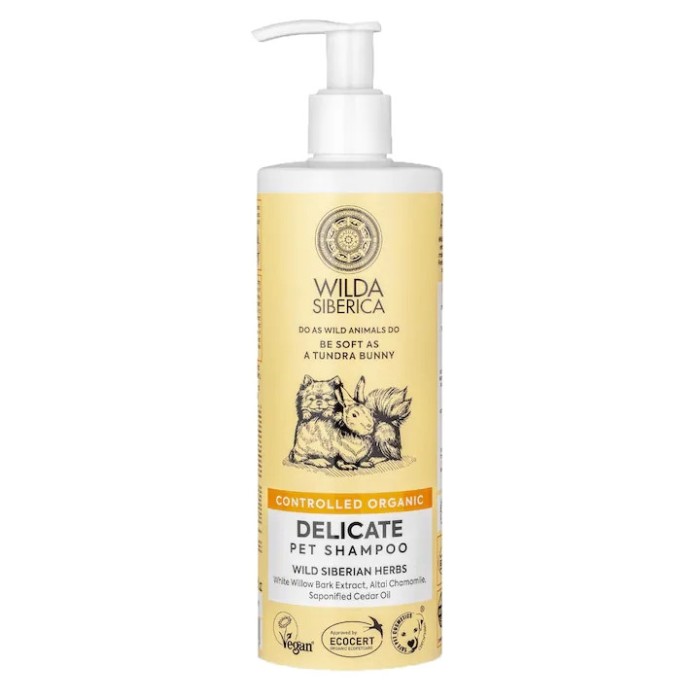 Wilda Siberica, Sampon delicat pentru caini si pisici, 400 ml