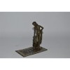 Cleopatra cu pantera -statueta din bronz pe un soclu WB-10, Nuduri